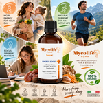 Mycolife Energy Boost BASIC 100 ml liquid mushroom extract